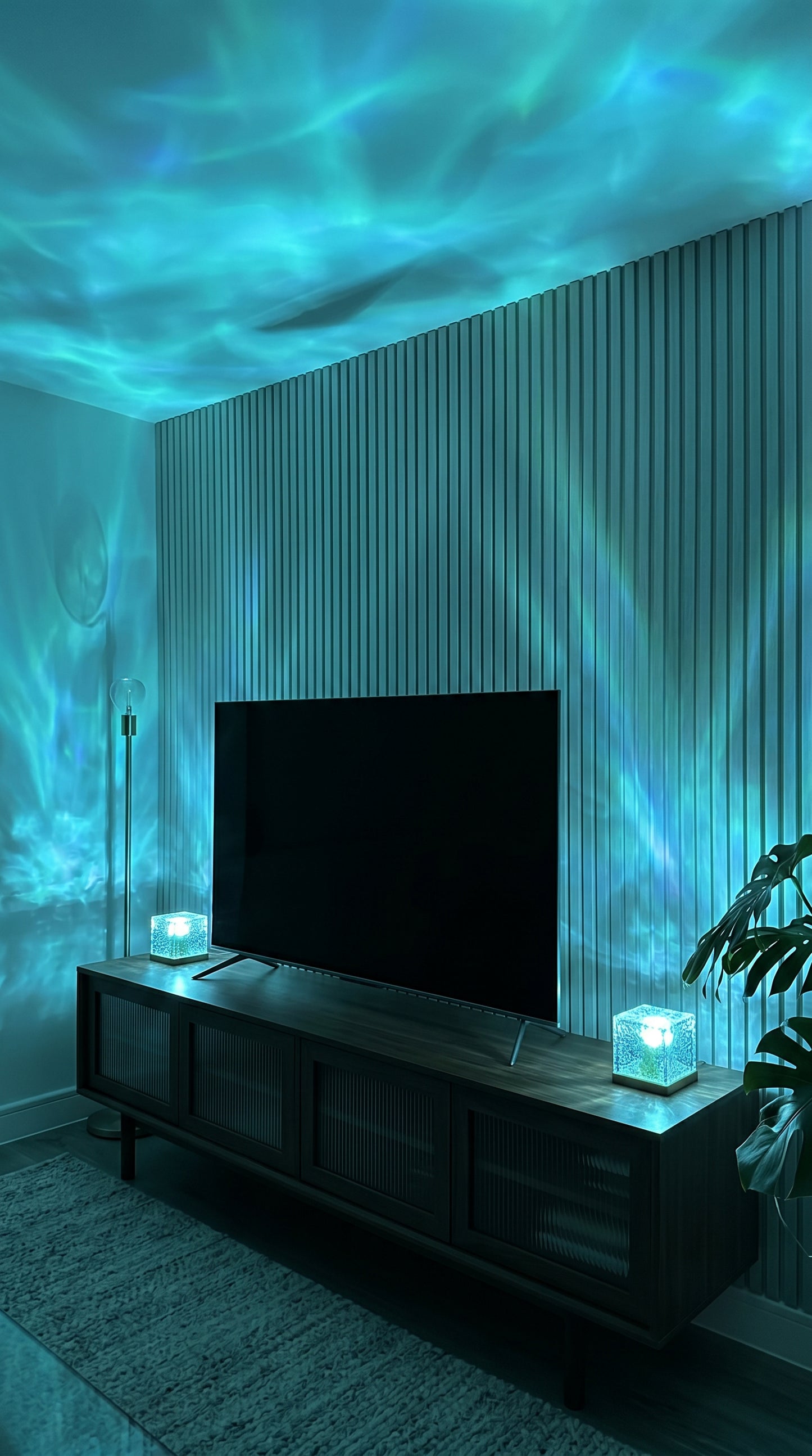 Ripple Glow Cube Lamp