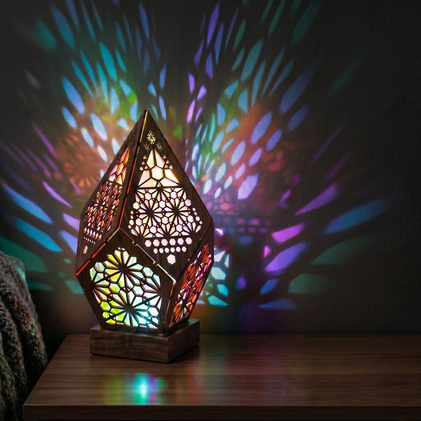 Moroccan Glow Projection Lamp