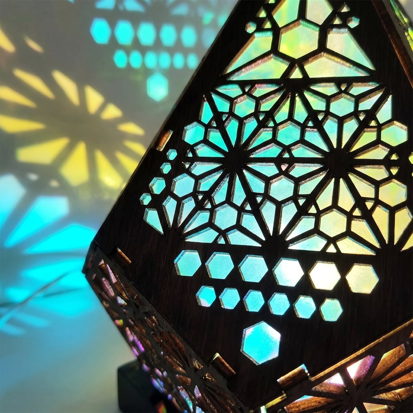 Moroccan Glow Projection Lamp