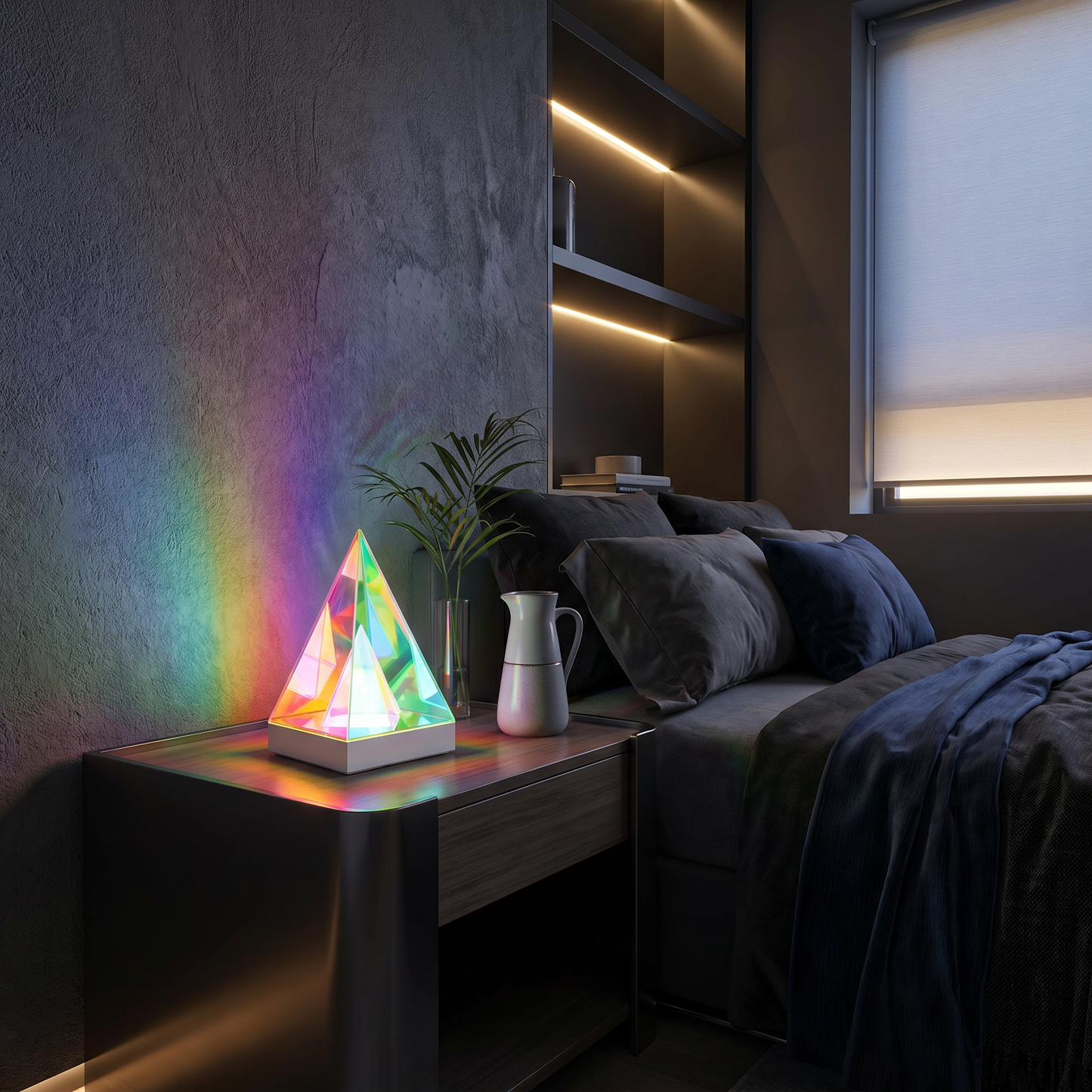 Infinity Pyramid Lamp