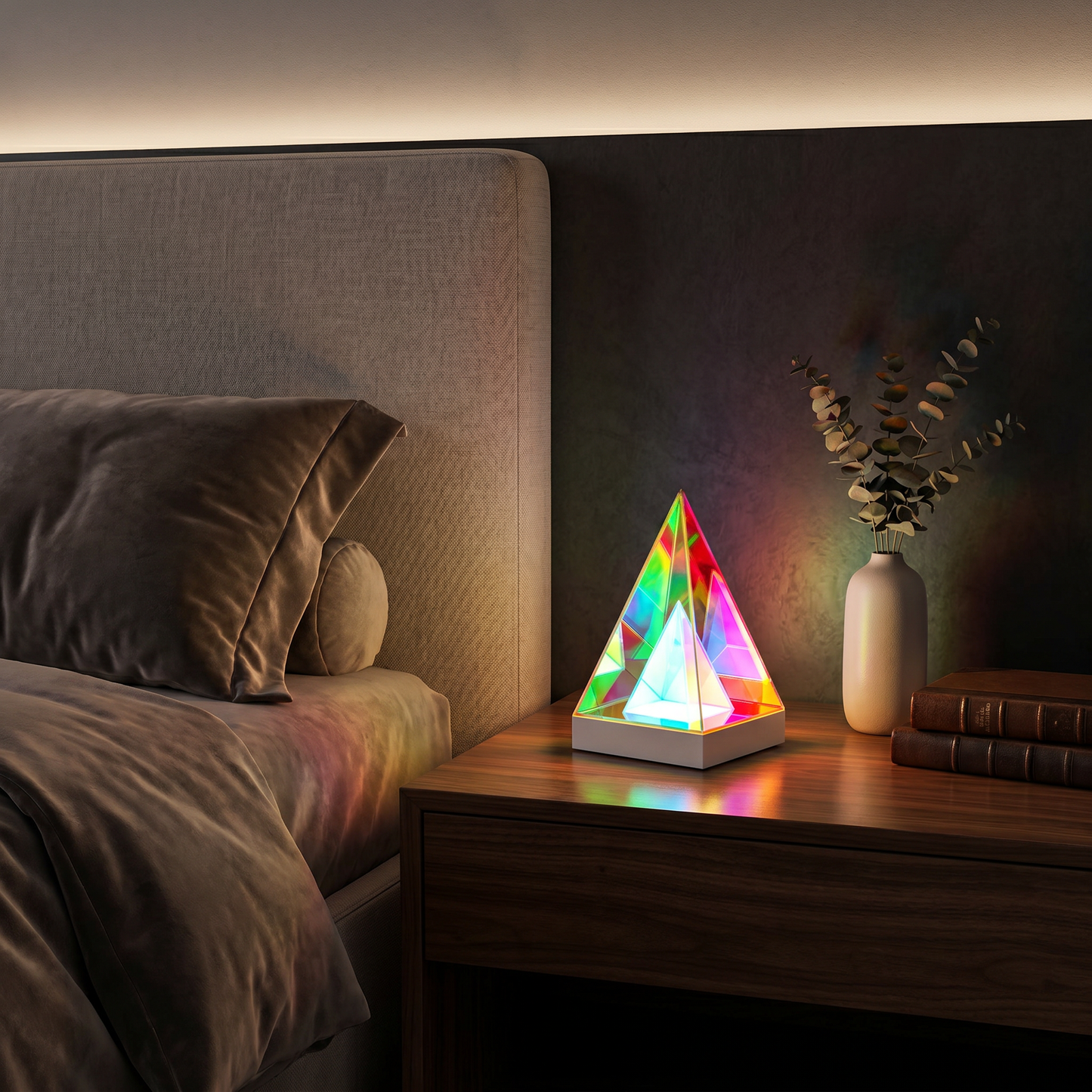Infinity Pyramid Lamp