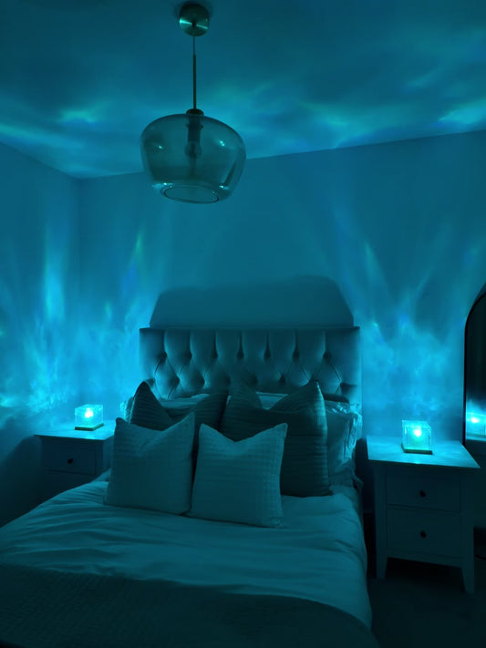 Ripple Glow Cube Lamp